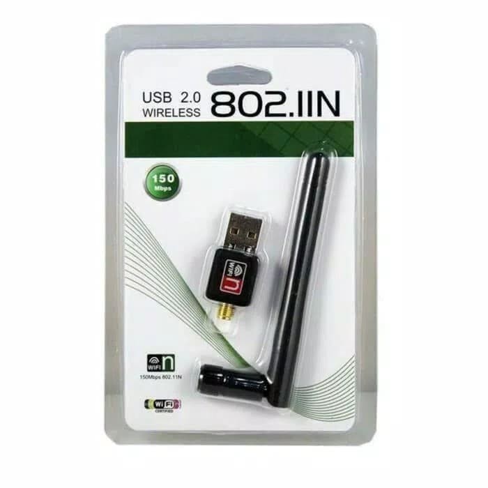 Penguat Sinyal USB adapter untuk WIFI Antena 150Mbps LAPTOP PC Modem