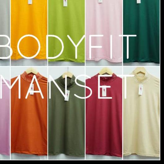 Manset Renda lengan panjang atasan baju kaos wanita Bodyfit uniqlo promo murah clothing clover