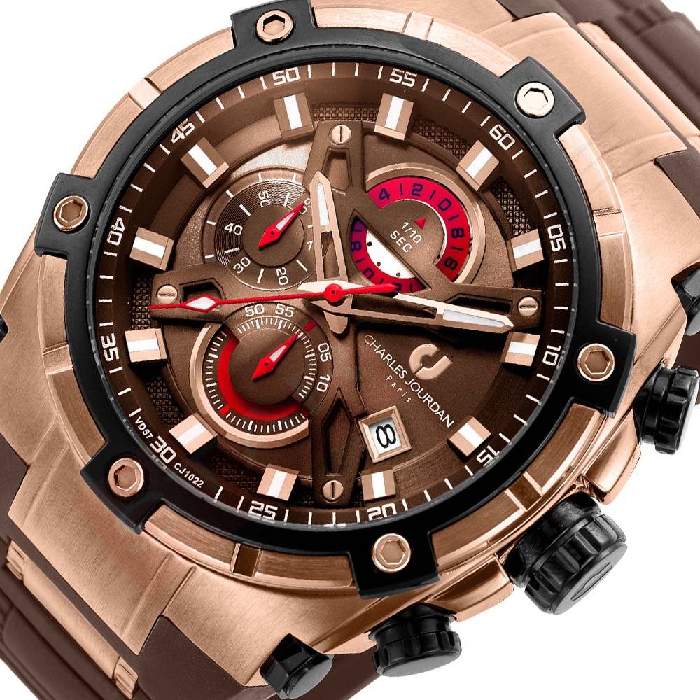 Jam Tangan Charles Jourdan Jam Tangan Pria CJ1022-1542C Original