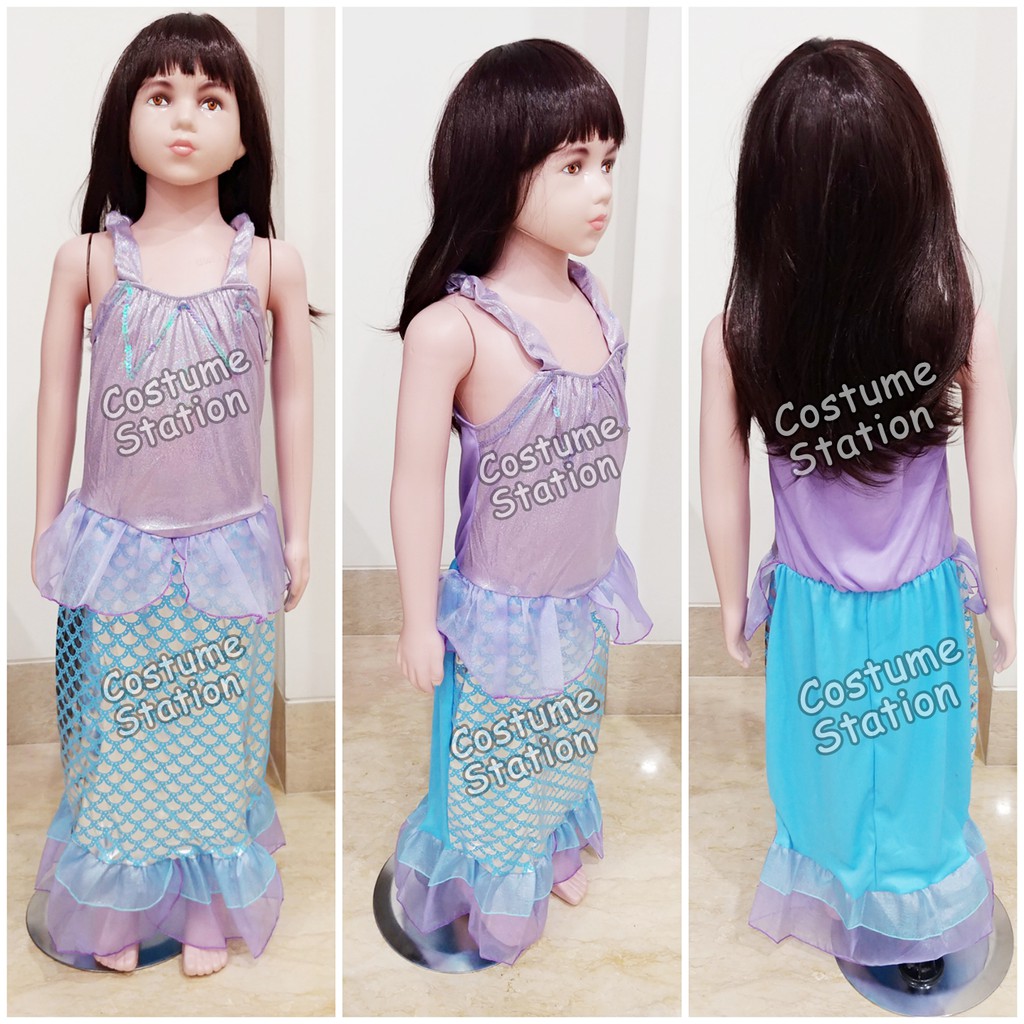 Kostum Putri Duyung / Costume Princess Mermaid anak perempuan