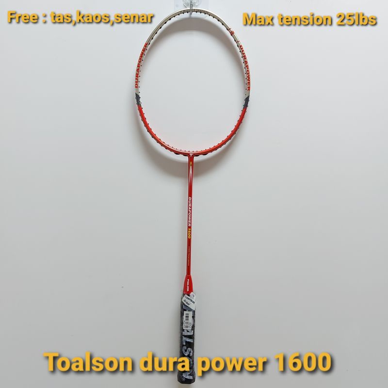 RAKET BADMINTON TOALSON DURA POWER 1600 ORIGINAL