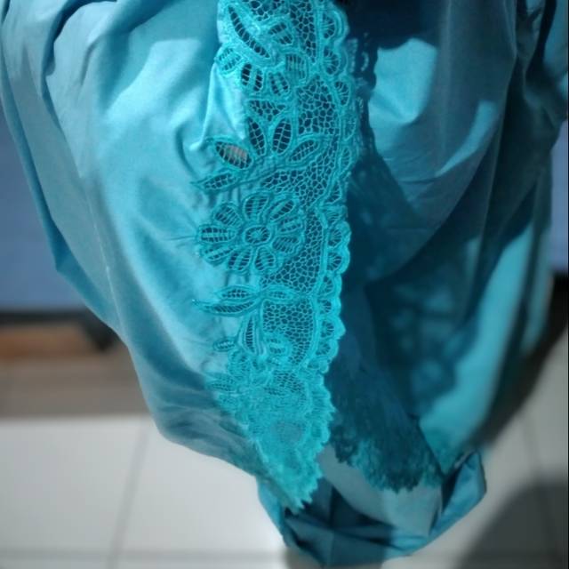 Mukena padang bordir kerancang, bahan katun paris, adem, awet, berkualitas,harga bersaing