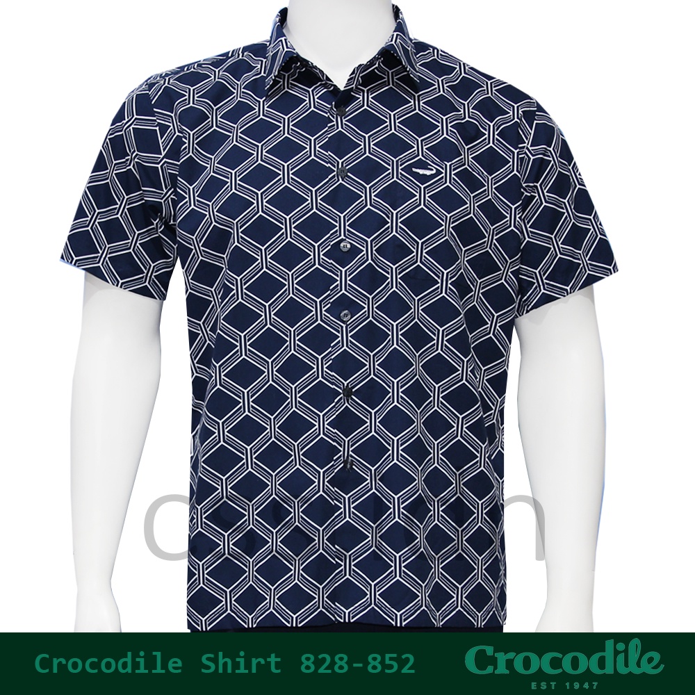 Kemeja Pria Lengan Pendek Crocodile 828-852