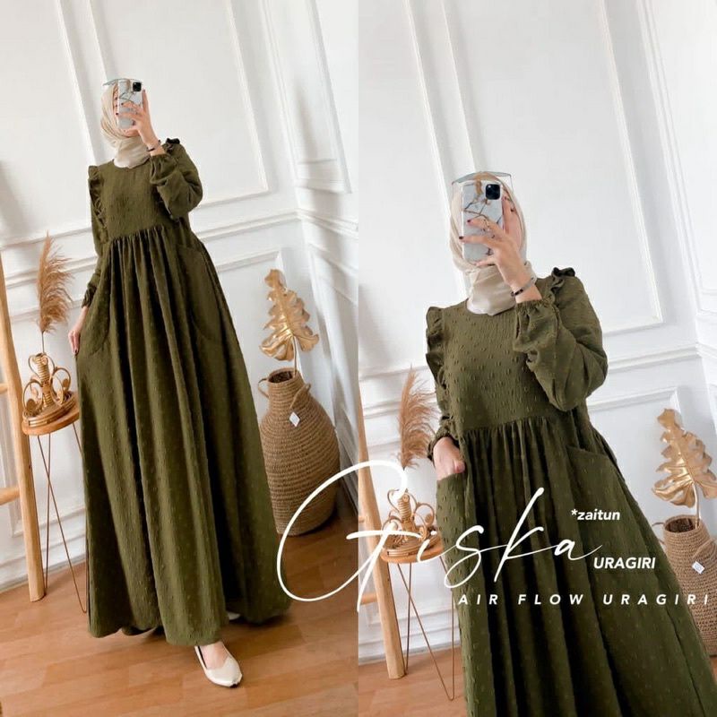 Giska Gamis Crinkle Uragiri Jumbo Premium LD110