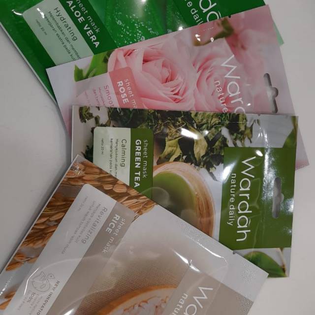 Sheet mask wardah