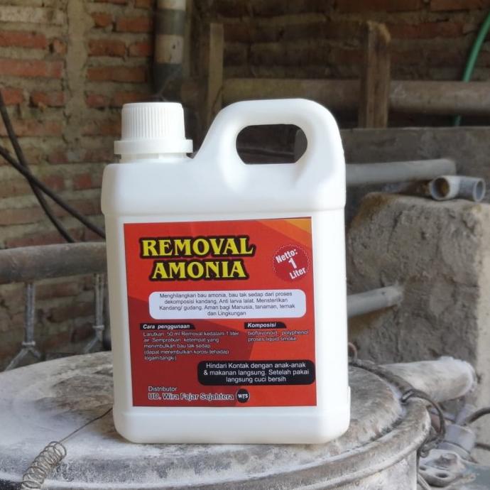 Removal Amonia Penghilang Bau Kotoran Hewan Ayam Broiler Anjing Kucing