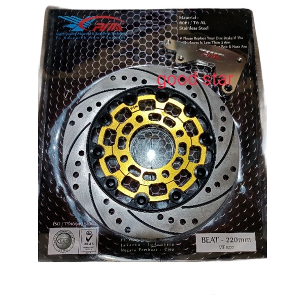 PIRINGAN CAKRAM DEPAN PSM HONDA BEAT/VARIO 125/150 old UK 220MM PNP