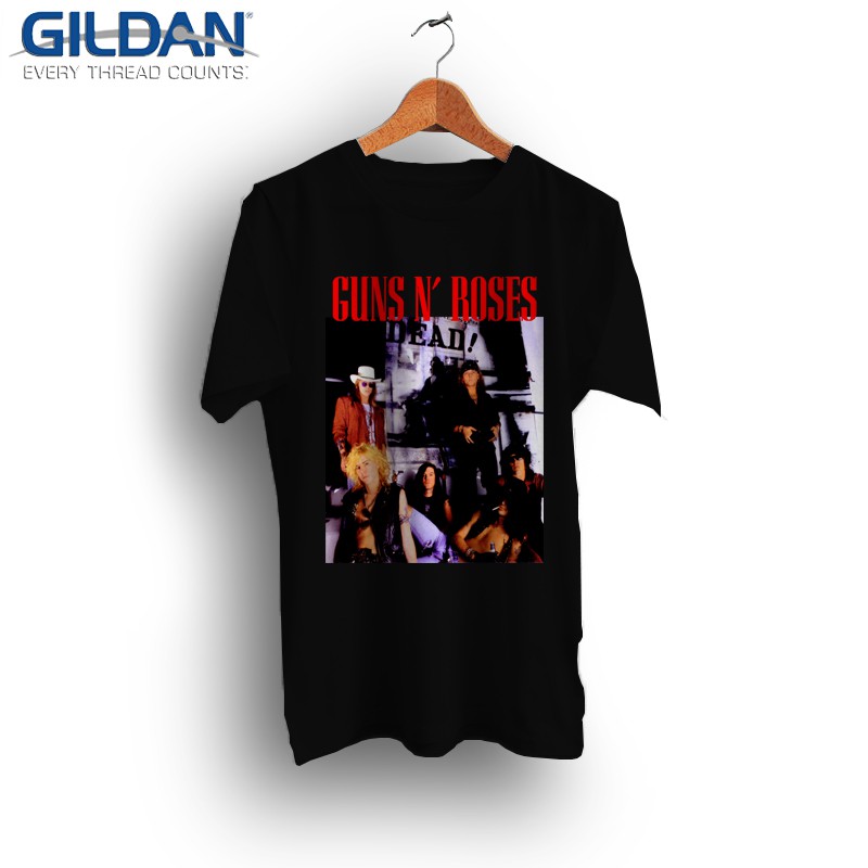 KAOS BAND GUNS N ROSES TSHIRT ORIGINAL GILDAN SOFTSTYLE GNR 16