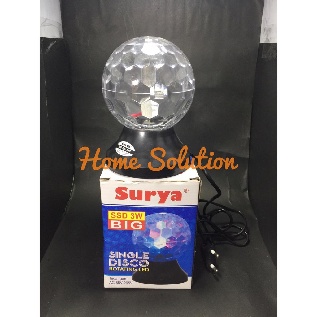 Lampu LED Hias Natal Lampu Disco Surya single disco rotating