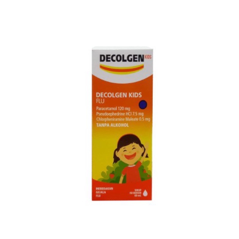 DECOLGEN KIDS FLU SIRUP 60 ML