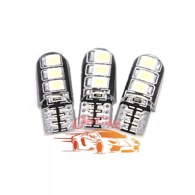 Lampu Led T 10 Crysral Kristal Jelly 6 Mata SMD 5730 Senja Sein Speedometer HIGH QUALITY