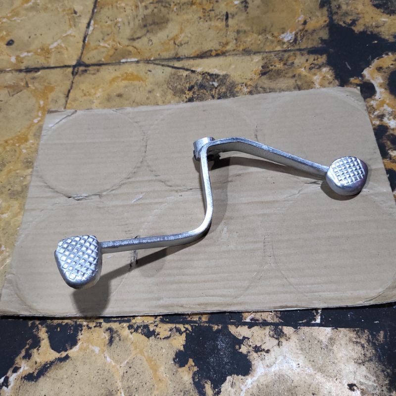 Pedal persneling persneleng operan gigi gear Yamaha V75 V75E electric dobel stater tebal Nos