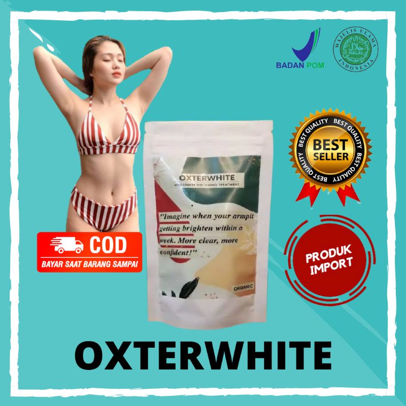 PEMUTIH KETIAK SELANGKANGAN MURAH IMPORT TERLARIS HALAL BPOM OXTERWHITE PEMUTIH SELANGKANGAN PENGHIL