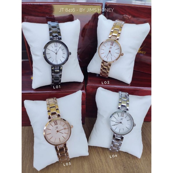 8416 ❤️ GRATIS BOX KAYU ❤️ JAM TANGAN WANITA TERBARU IMPORT