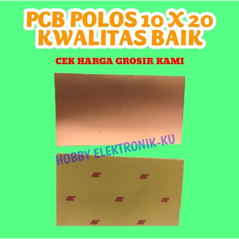 PCB POLOS UKURAN 10x20 KWALITAS BAIK