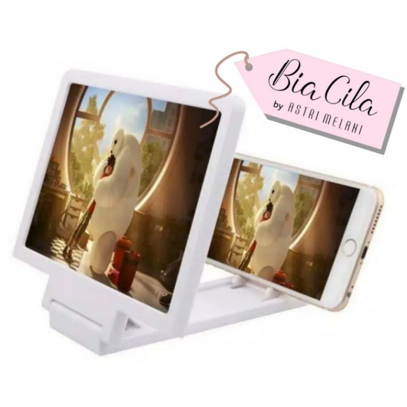 Perbesar / Pembesar / Proyeksi Layar HP / ENLARGE SCREEN 3D F1 F2 F3
