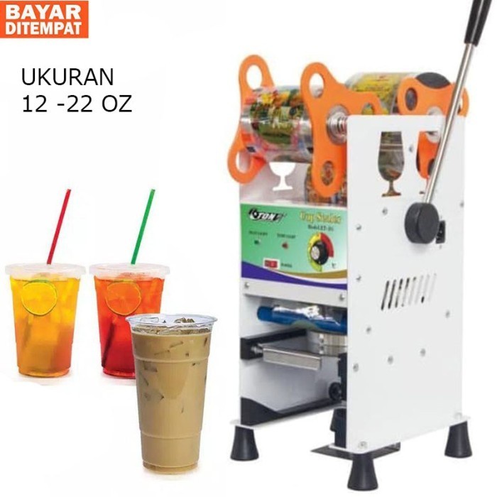 Cup Sealer ETON ET-D1 Mesin Cup Sealer Manual Mesin Pres Gelas 12-22oz original