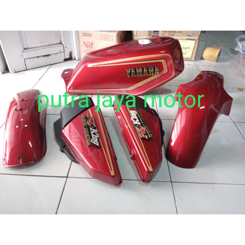 bodiset RX king cobra tahun 1983 warna merah