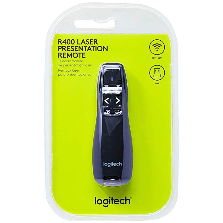 LASER POINTER PRESENTER LOGITECH R400