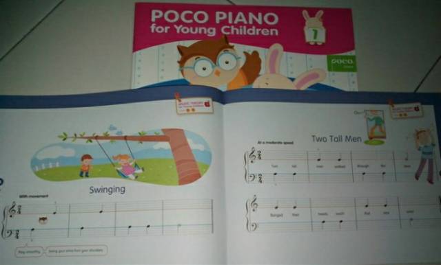 Buku Poco Piano by Ying Ying Ng tersedia Level 1-4 POCO Piano for Young Children