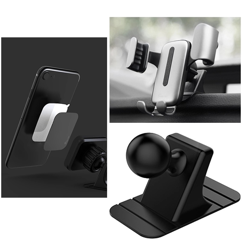 17mm /Retractable Windshield Dashboard Suction Phone GPS Mount Car Phone Holder / Universal Dashboard Suction Base/ Car Charger Gravity Holder Support