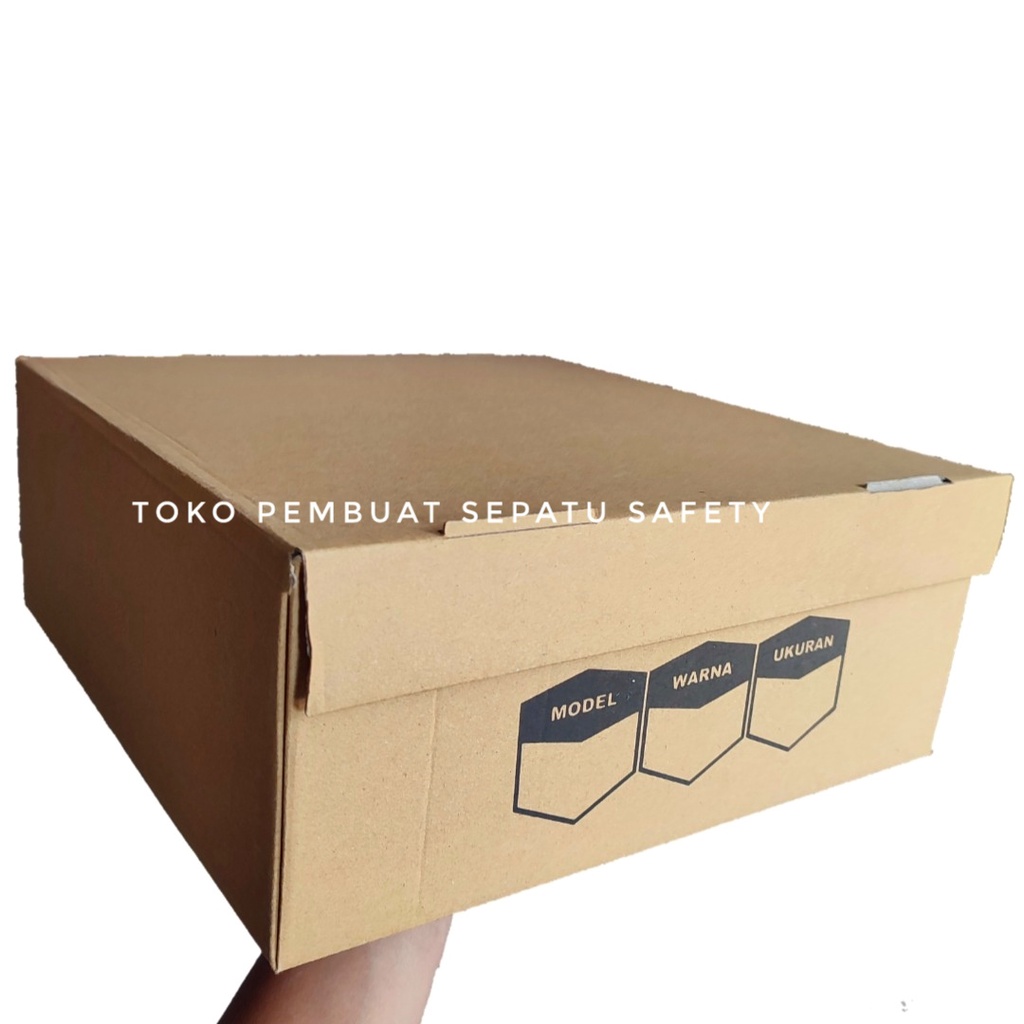 Kardus Sepatu Safety Boot Kardus Tambahan Packing Paket Sepatu