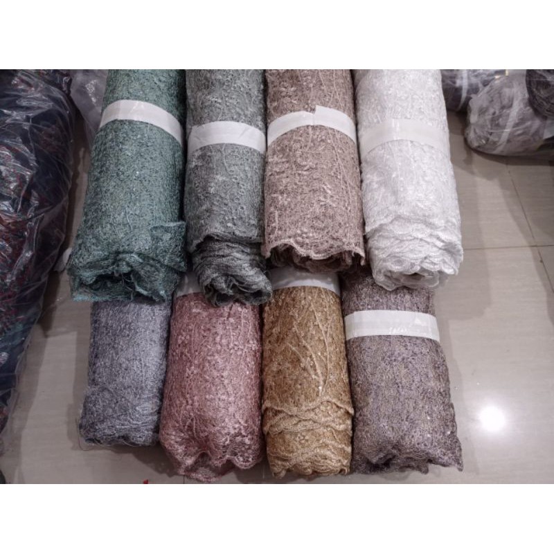 Tulle Jenie Spangel Harga Per Setengah Meter