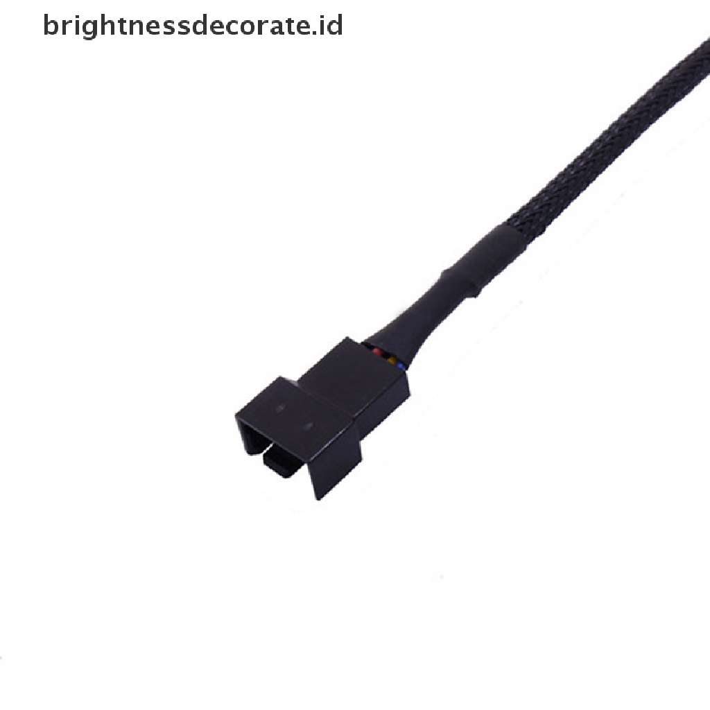 (birth) Kabel Power PWM 4Pin / 3Pin Panjang 2ft / 60cm Bahan Tembaga Untuk Kipas Pendingin Komputer