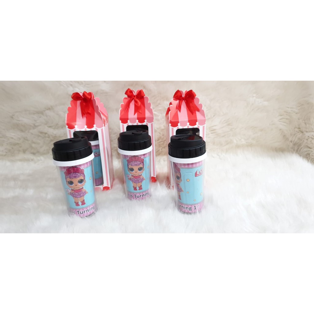 Souvenir ulang tahun/tumbler/hamper/tasyakuran/aqiqahan