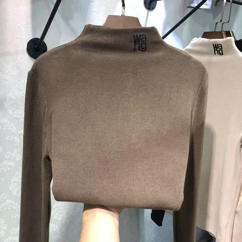 Turtleneck Sweater Wanita Halus Lembut Hangat Manset Adem Super nyaman