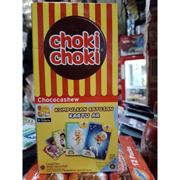 

Choki-choki coklat isi 20pcs