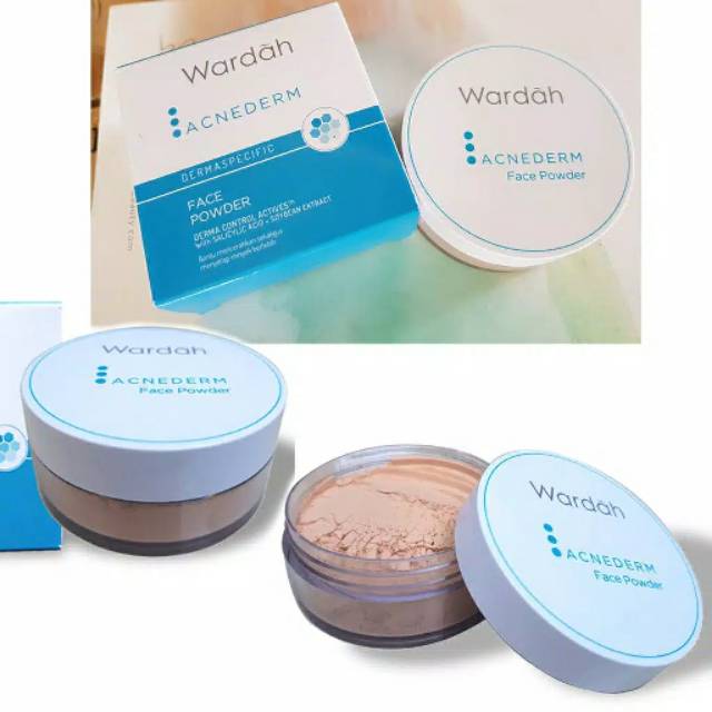 Wardah acnederm bedak tabur