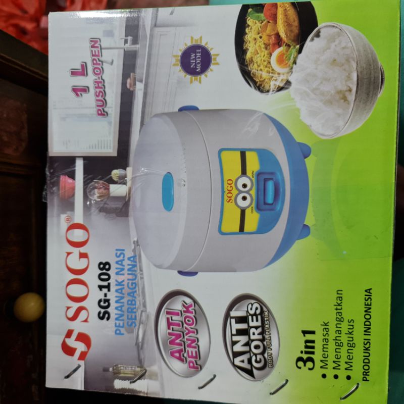 Rice cooker Sogo 1Liter /magic com Sogo 1Liter /magiccom kecil