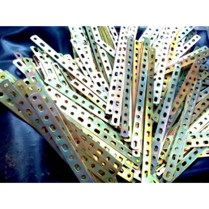 Plat bolong besi lubang kuningan plat lubang besi harga 1pcs tebal murah NEW COD