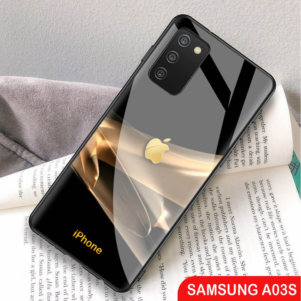 [H02] Softcase Kaca Samsung A03S  ,CASE Samsung A03S  , SOFTCASE Samsung A03S  , CASE KEREN Samsung 