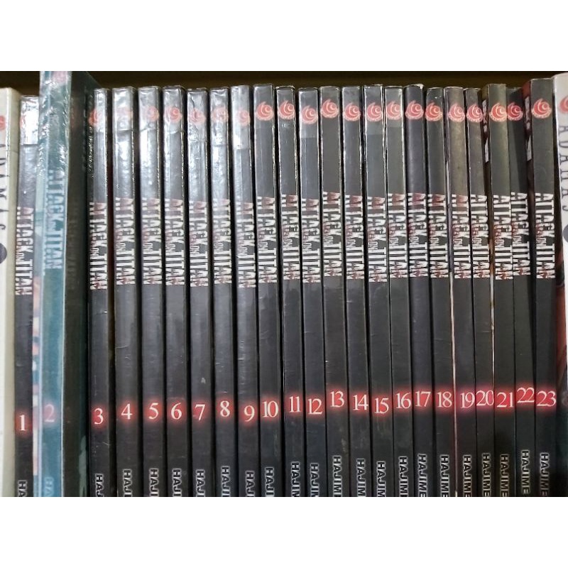 Komik Attack On Titan Vol 1-23 Lengkap