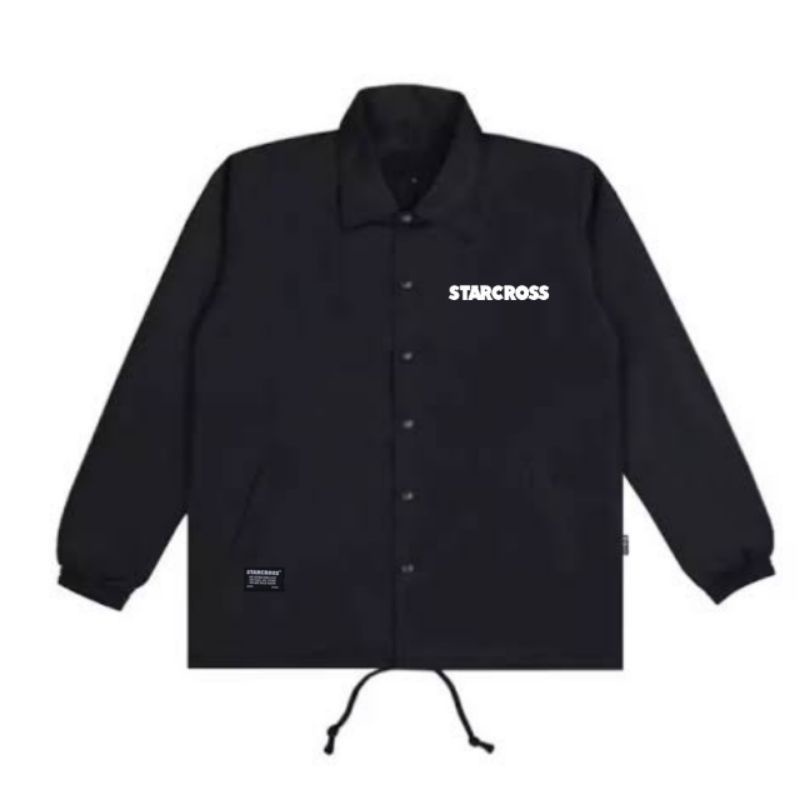 JAKET COACH STARCROSS WILD BLACK