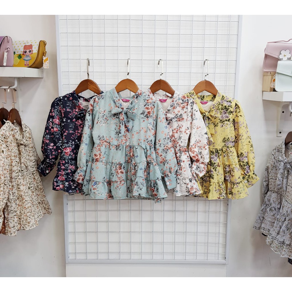 (Grosir isi 4 pcs @55.000 - 58.000) Atasan klamby mini