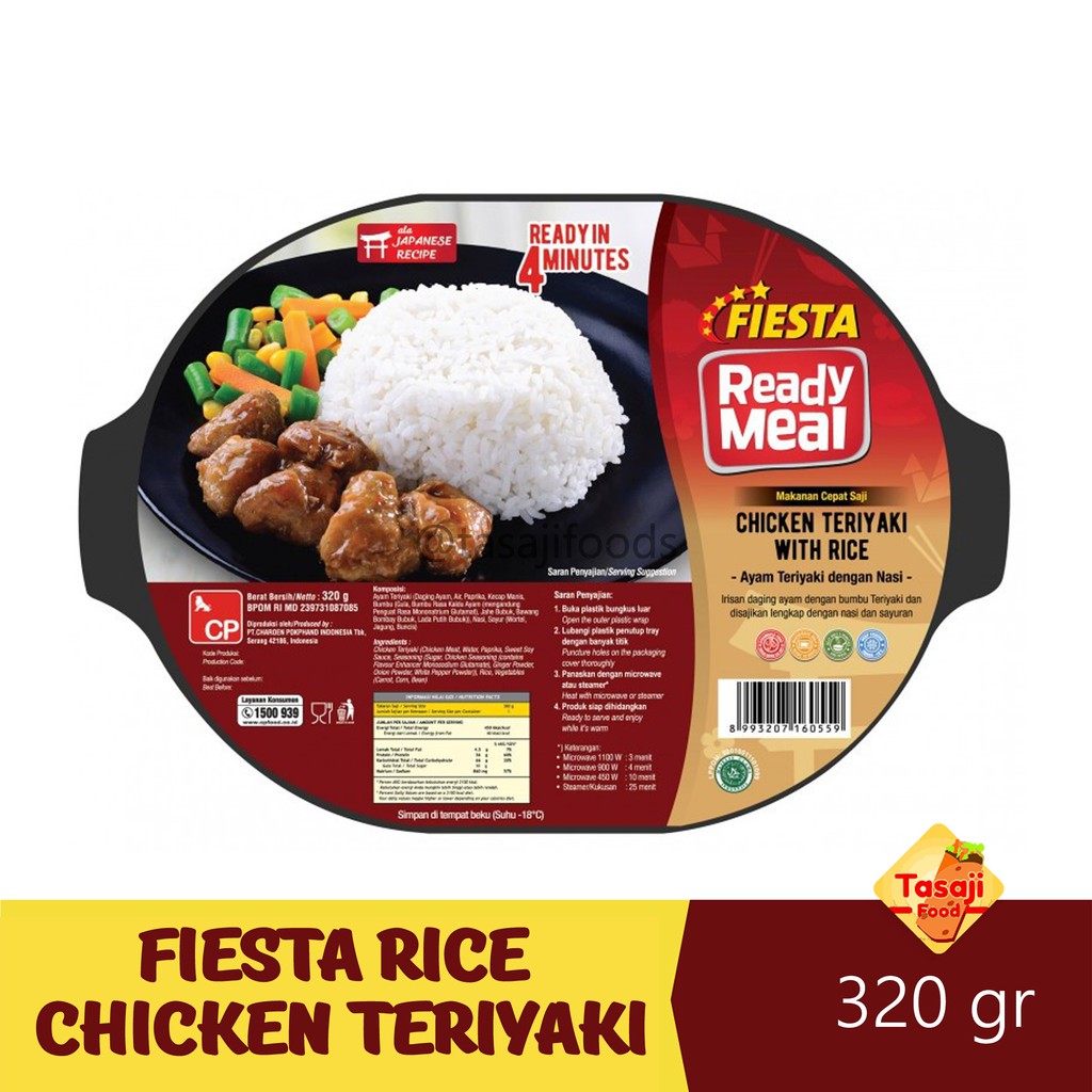 

FIESTA Ready Meal Rice With Chicken Teriyaki 320 Gram