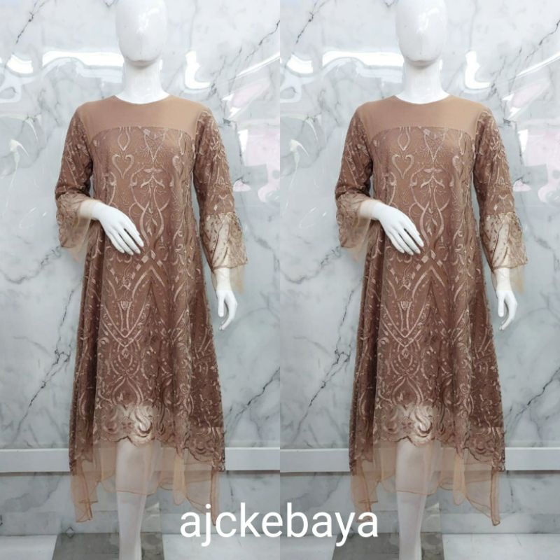 dress / midi dress / dress kondangan / kebaya dress tunangan / dress modren