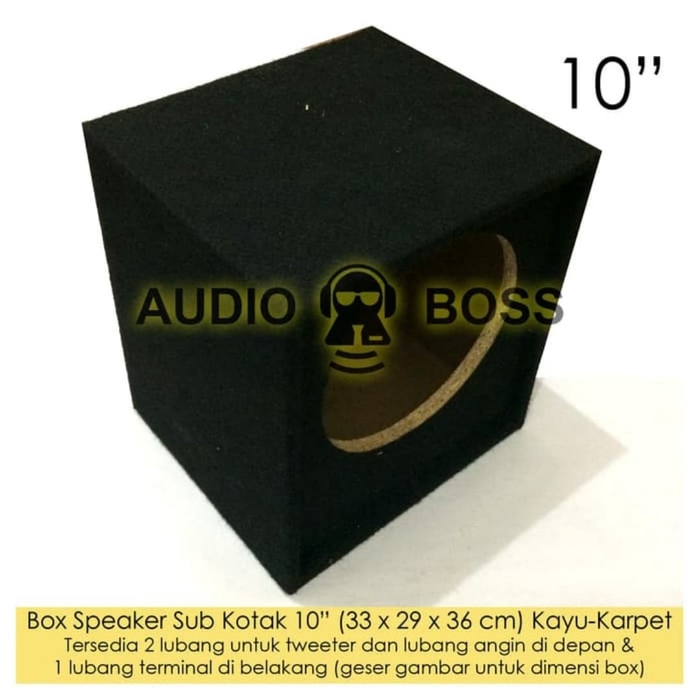 Box speaker 10 inch kotak karpet / box 10inch kotak / box 10&quot; karpet