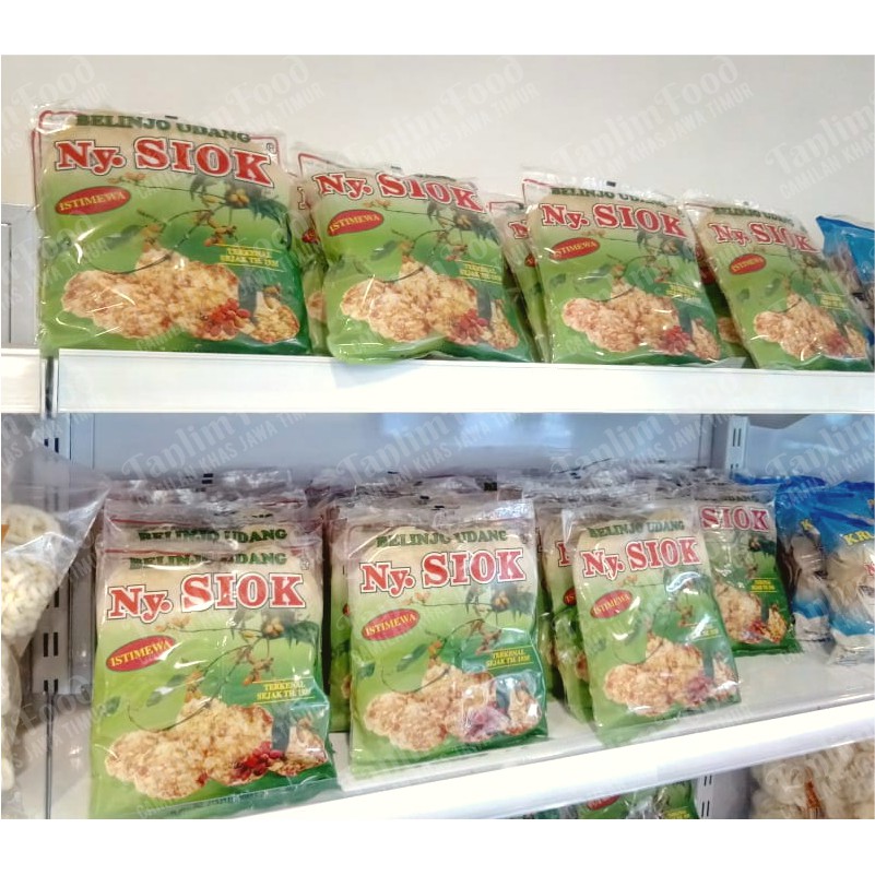 Krupuk / Kerupuk Blinjo Belinjo Ny. Siok 200gr - TanlimShop