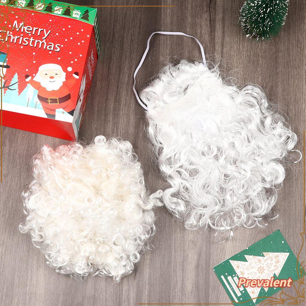 Wig Jenggot Santa Claus Palsu Untuk Pesta