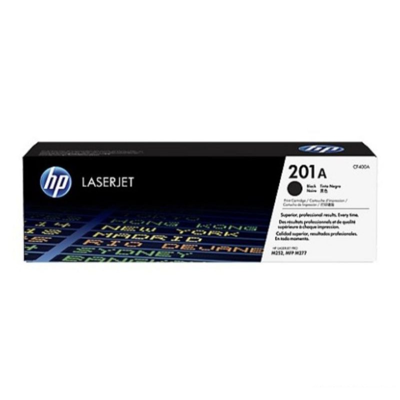 Toner laserjet color HP 201A black CF400A for printer Pro M252 serier MFP M277 series