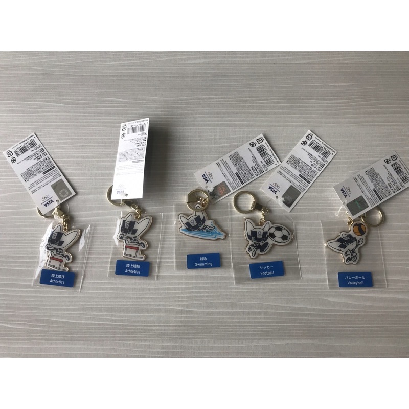 ORIGINALS TOKYO OLYMPIC PARALYMPIC MERCHANDISE - KEY CHAINS OLYMPIC SPORTS