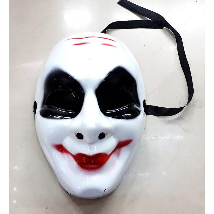 TOPENG HALLOWEEN JOKER KOSTUM COSPLAY TOPENG SERAM HALOWEEN MURAH