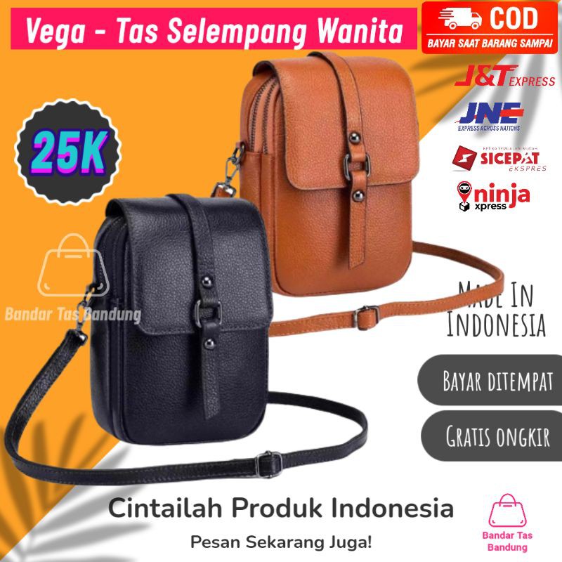 Vega - Tas Selempang Wanita Pria Tas Selempang Lucu Tas Selempang Murah