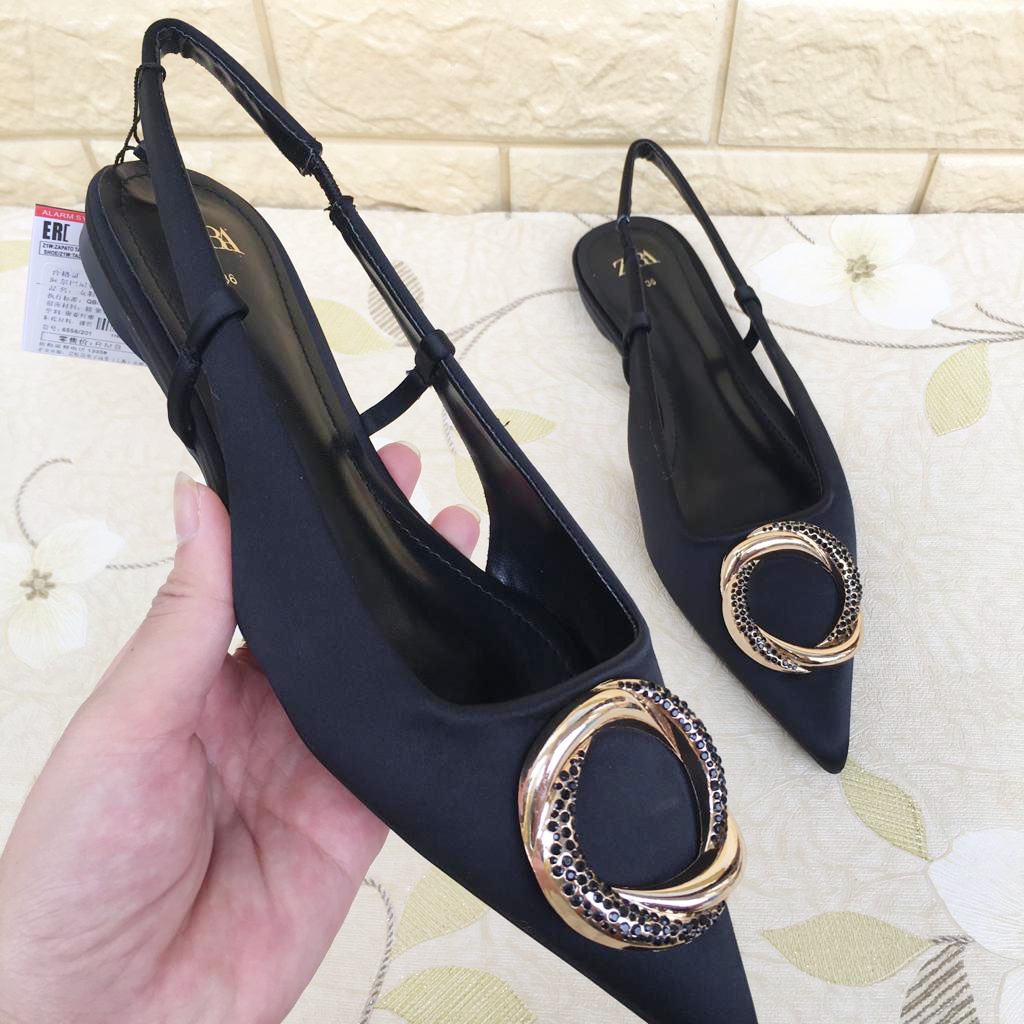 Sepatu Flat Slingback ZR-188