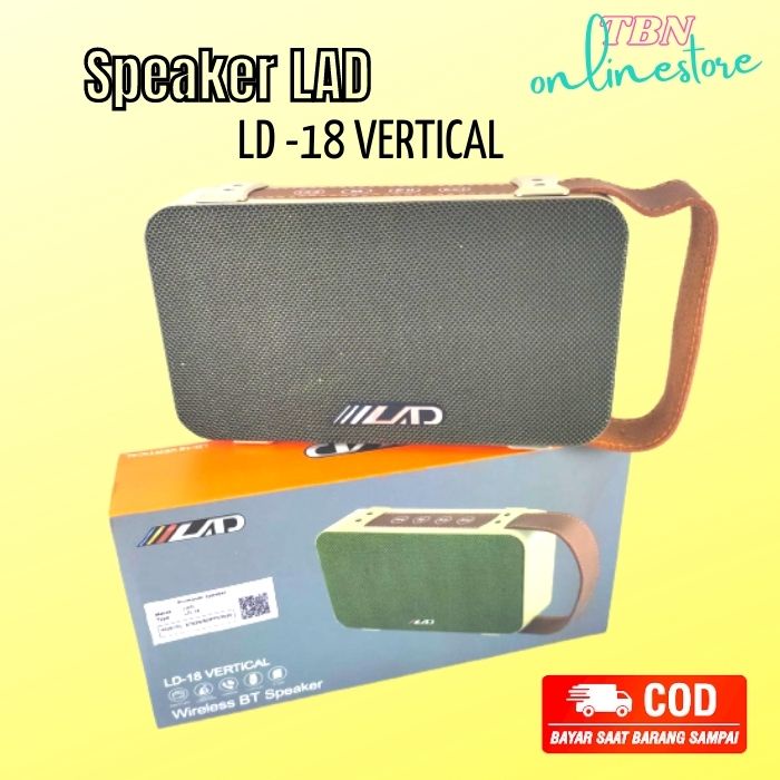 Speaker Loudspeaker Bluetooth LAD tipe LD 18 seri Vertical Wireless