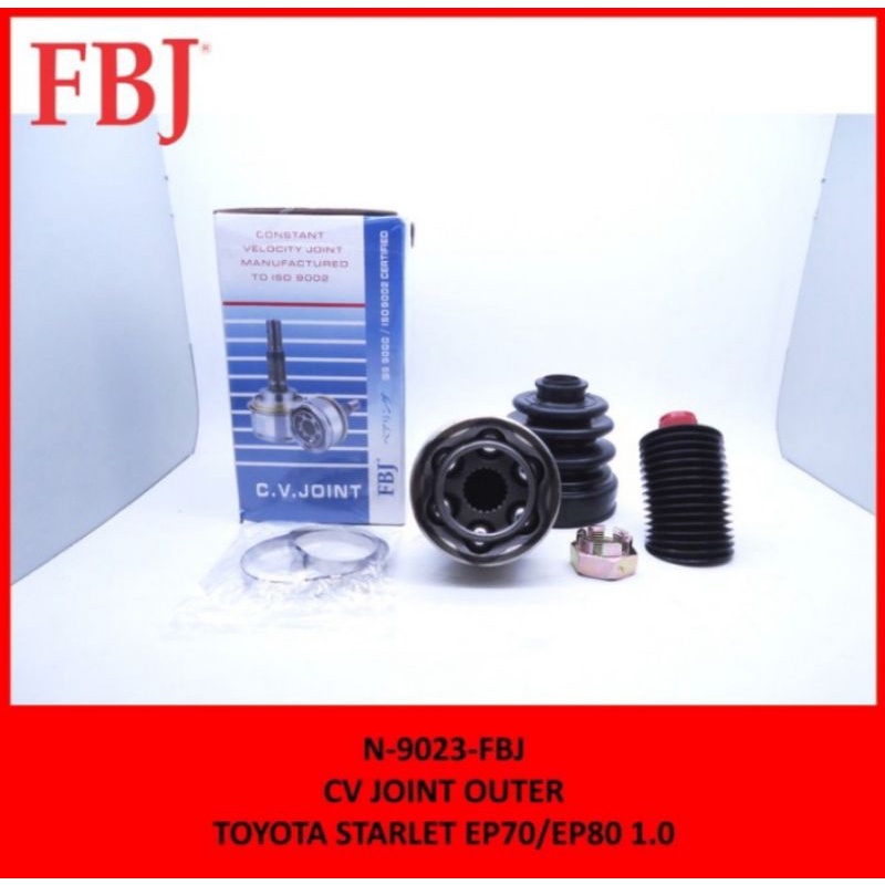 CV JOINT LUAR TOYOTA STARLET KAPSUL 1.0 1000cc EP70 EP80